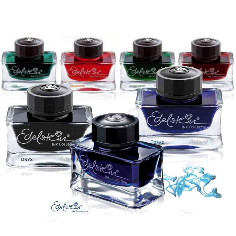 Pelikan Edelstein 50ml Ink Bottle - Sapphire / Fountain Pen Ink Bottle 1pc (ORIGINAL) - RetailsON.com (Premium Retail Collections)