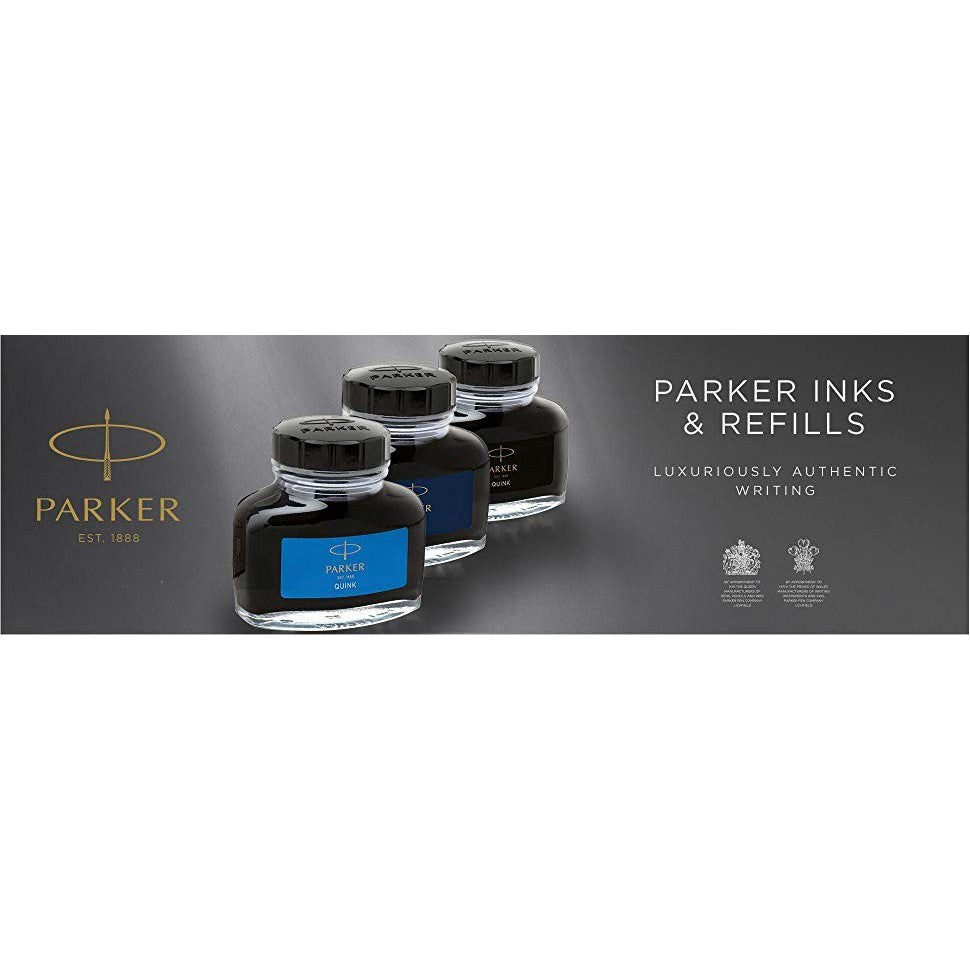 Parker Quink Ink Bottle 57ml Blue / Fountain Pen Ink Bottle 1pc Blue (ORIGINAL) - RetailsON.com (Premium Retail Collections)