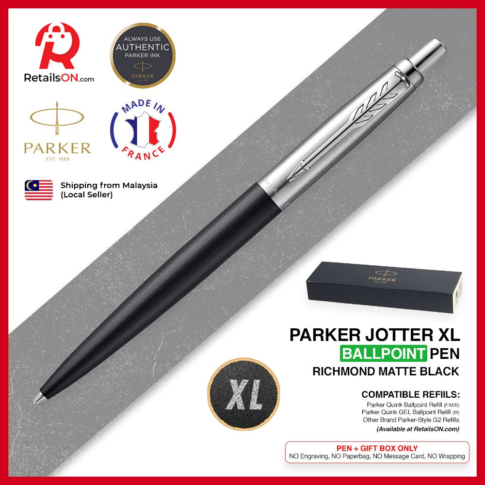 Parker Jotter XL Ballpoint Pen Richmond Matte Black