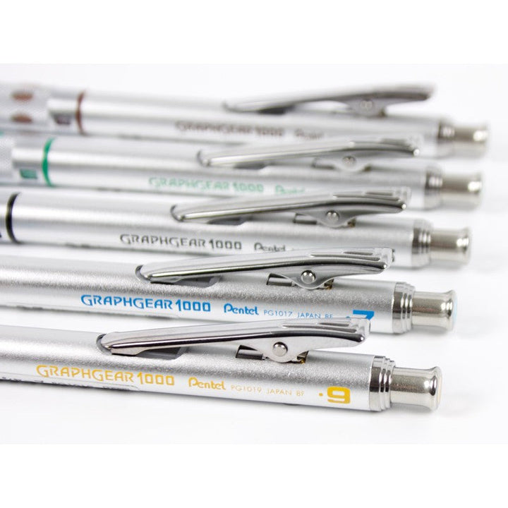 Pentel Graphgear 1000 Mechanical Pencil - 0.5mm Black / PG1010 Drafting Pencil Graph Gear [RetailsON]