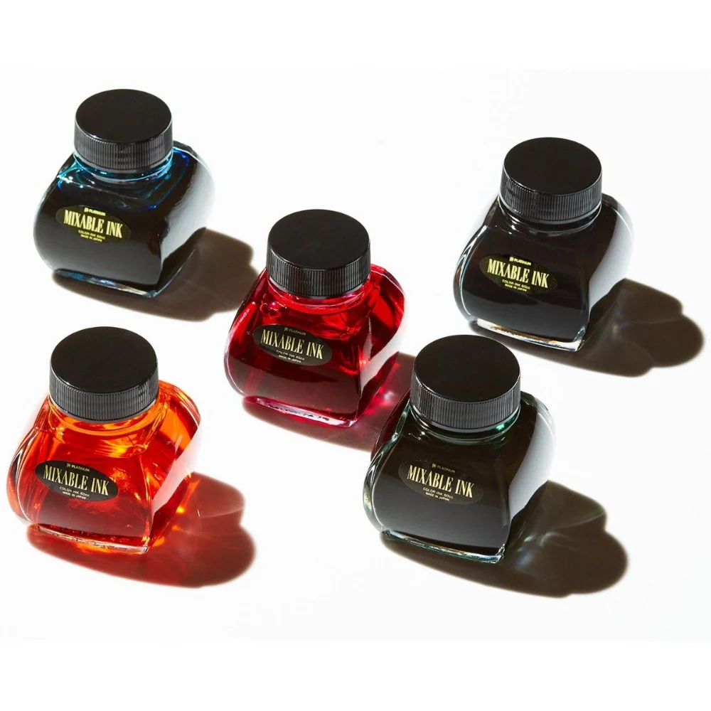 Brill Ink Platinum Ink Bottle Mixable 60ml - #55 Aurora Blue / Fountain Pen Ink ...