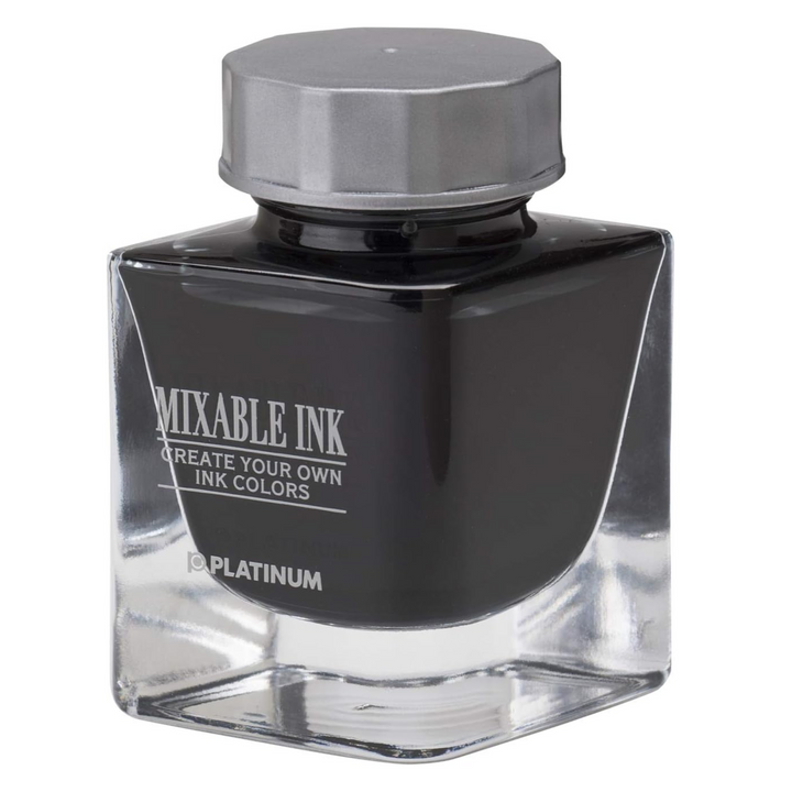 Platinum Ink Bottle Mixable 20ml - #1 Smoke Black / Fountain Pen Ink Bottle 1pc (ORIGINAL) / [RetailsON]