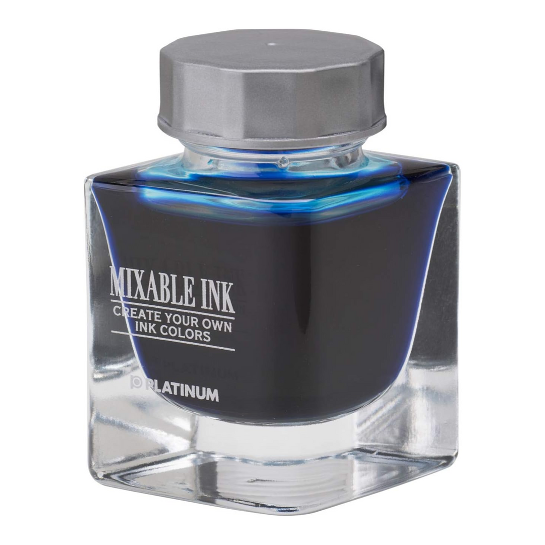 Platinum Ink Bottle Mixable 20ml -  #57 Aqua Blue / Fountain Pen Ink Bottle 1pc (ORIGINAL) / [RetailsON]