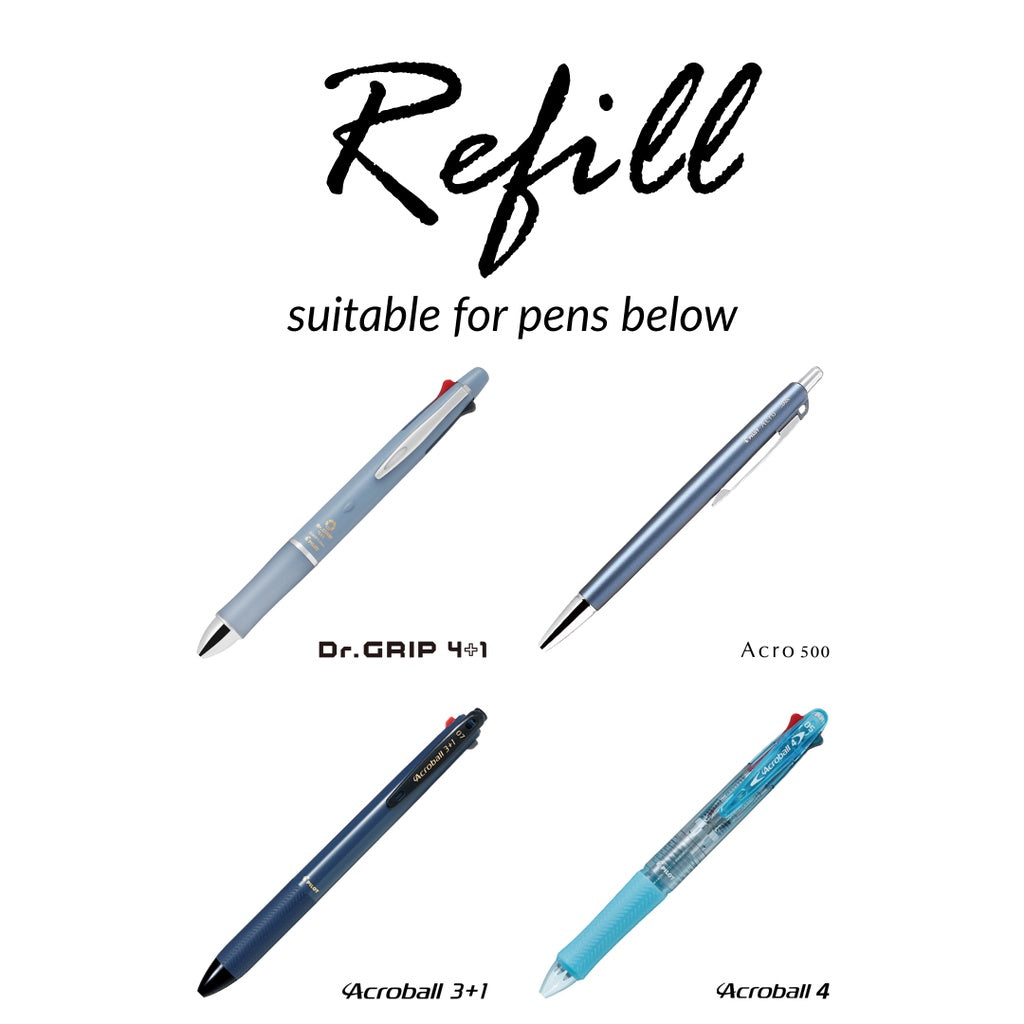 Pilot Pen Acroball Multifunction Ballpen Refill for Dr Grip Acro
