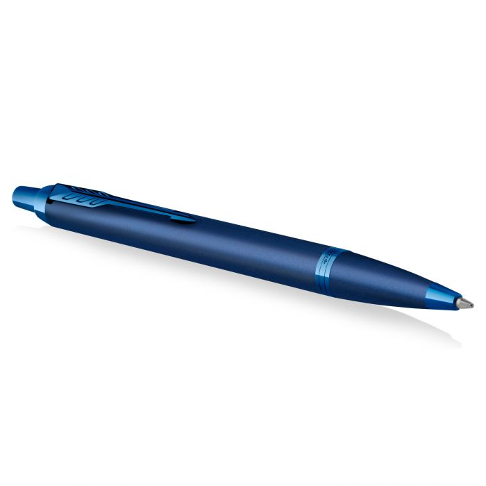 Parker IM Ballpoint Pen - Blue Monochrome (with Black - Medium (M) Refill) / {ORIGINAL} / [RetailsON]