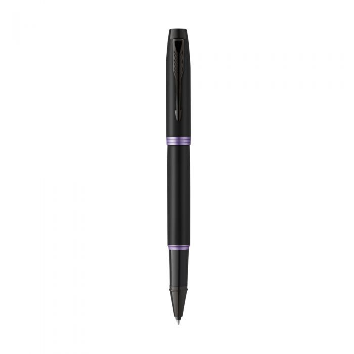 Parker IM Rollerball Pen - Vibrant Rings - Amethyst Purple (with Black - Medium (M) Refill) / {ORIGINAL} / [RetailsON]