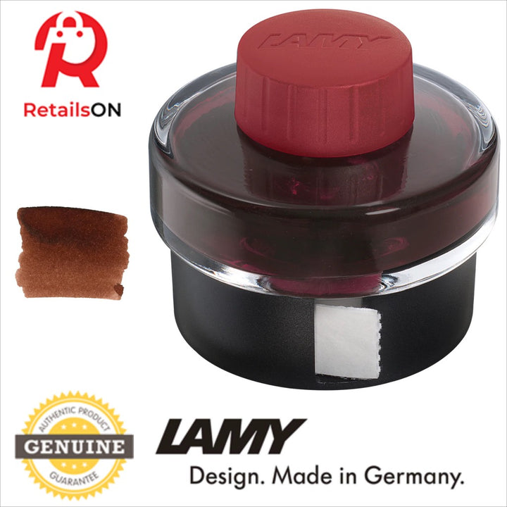 LAMY T52 Ink Bottle 50ml Sepia / Fountain Pen Ink Bottle (ORIGINAL)
