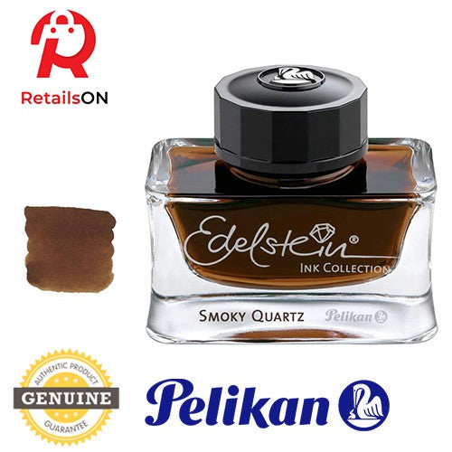 Pelikan Edelstein 50ml Ink Bottle - Smoky Quartz (Ink of the Year) / Fountain Pen Ink Bottle 1pc (ORIGINAL) - RetailsON.com (Premium Retail Collections)