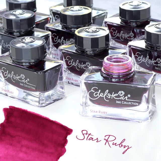 Pelikan Edelstein 50ml Ink Bottle - Star Ruby (Ink of the Year) / Fountain Pen Ink Bottle 1pc (ORIGINAL) - RetailsON.com (Premium Retail Collections)
