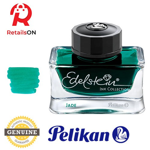 Pelikan Edelstein 50ml Ink Bottle - Jade / Fountain Pen Ink Bottle 1pc (ORIGINAL) - RetailsON.com (Premium Retail Collections)
