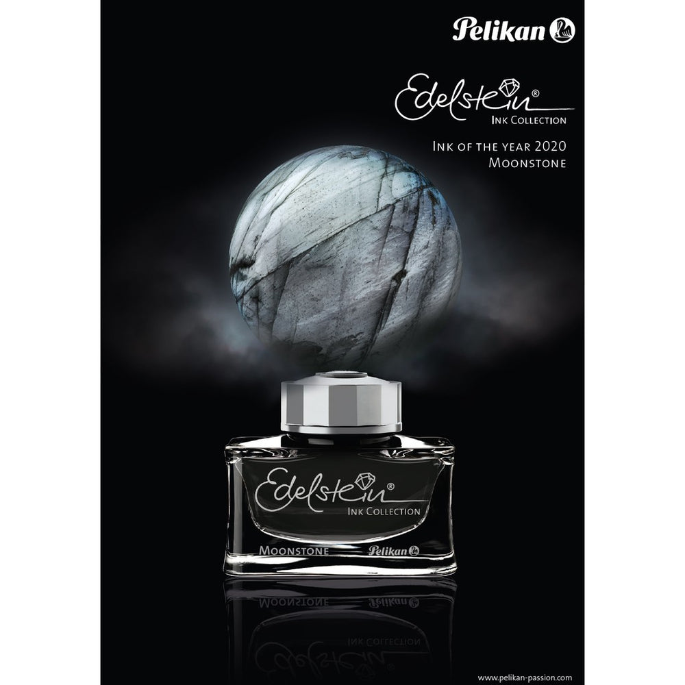 Pelikan Edelstein 50ml Ink Bottle - Moonstone (Ink of the Year) / Fountain Pen Ink Bottle 1pc (ORIGINAL) - RetailsON.com (Premium Retail Collections)