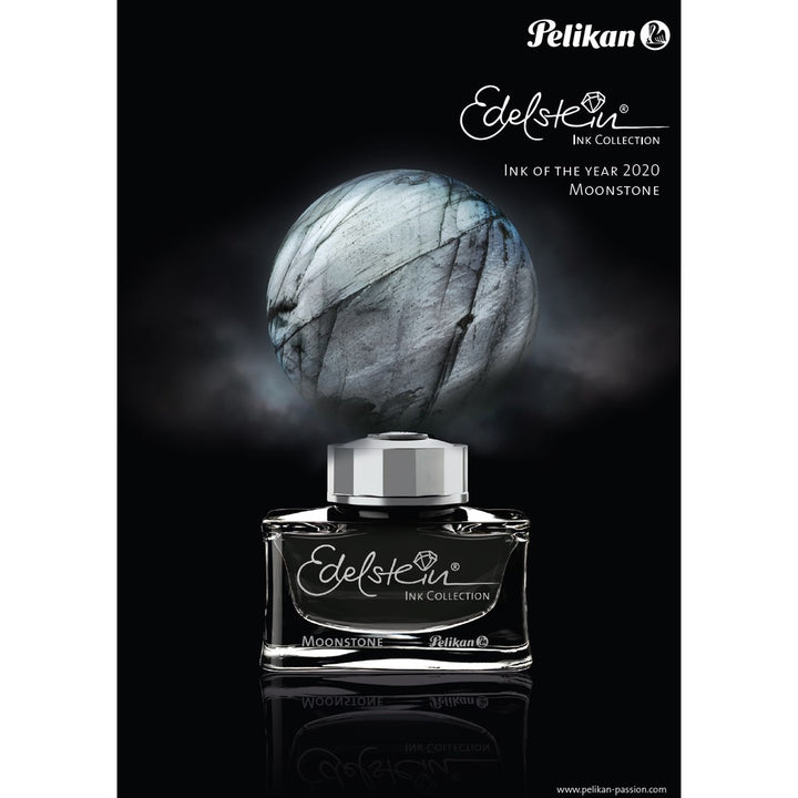 Pelikan Edelstein 50ml Ink Bottle - Moonstone (Ink of the Year) / Fountain Pen Ink Bottle 1pc (ORIGINAL) - RetailsON.com (Premium Retail Collections)