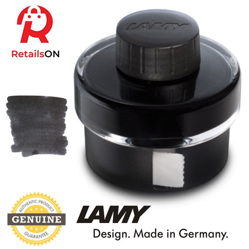 LAMY T52 Ink Bottle 50ml Black / Fountain Pen Ink Bottle Black (ORIGINAL) - RetailsON.com (Premium Retail Collections)