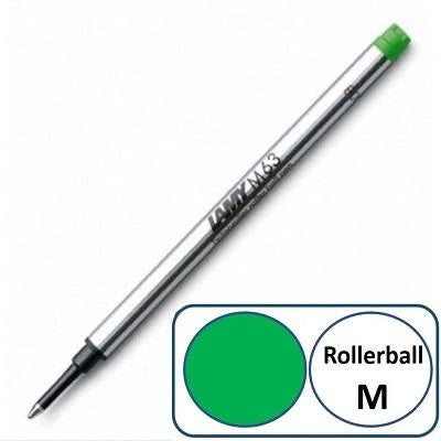 LAMY M63 Rollerball Pen Refill - Green / Roller Ball Pen Refill 1pc Green (ORIGINAL) - RetailsON.com (Premium Retail Collections)