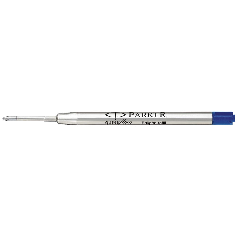 Parker Refill Ballpoint Blue - Medium (M) (Quinkflow) / Ball Point Pen Refill 1pc Blue (ORIGINAL) - RetailsON.com (Premium Retail Collections)