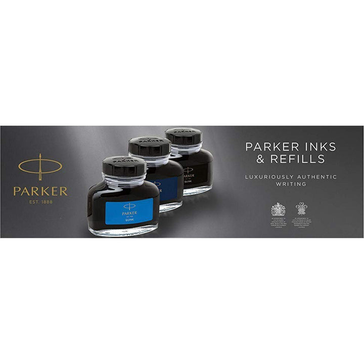 Parker Quink Ink Bottle 57ml Blue Black / Fountain Pen Ink Bottle 1pc Blue Black (ORIGINAL) - RetailsON.com (Premium Retail Collections)