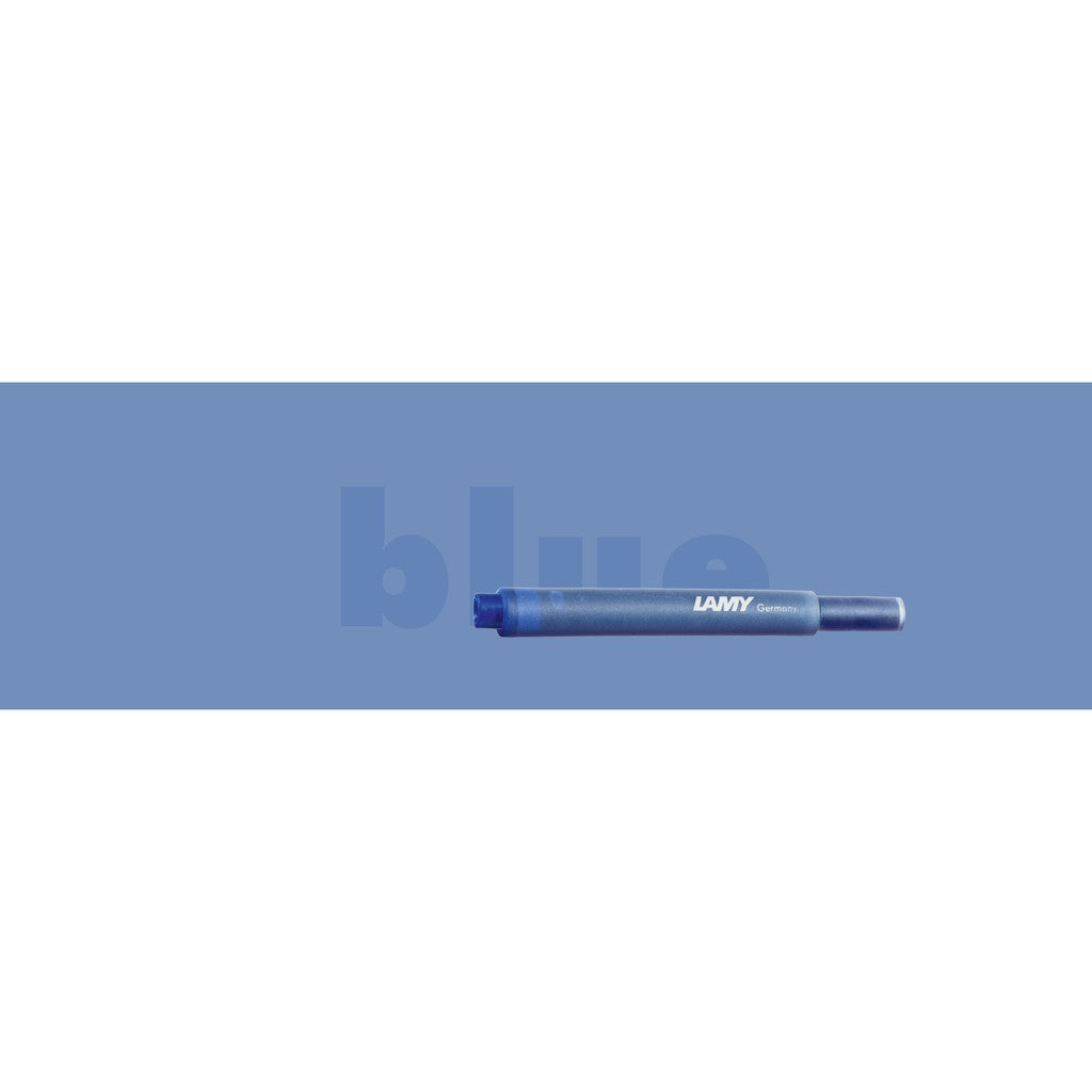 LAMY T10 Fountain Pen Ink Cartridge - Blue / Fountain Pen Refill [1 Pack of 5] Blue (ORIGINAL) - RetailsON.com (Premium Retail Collections)