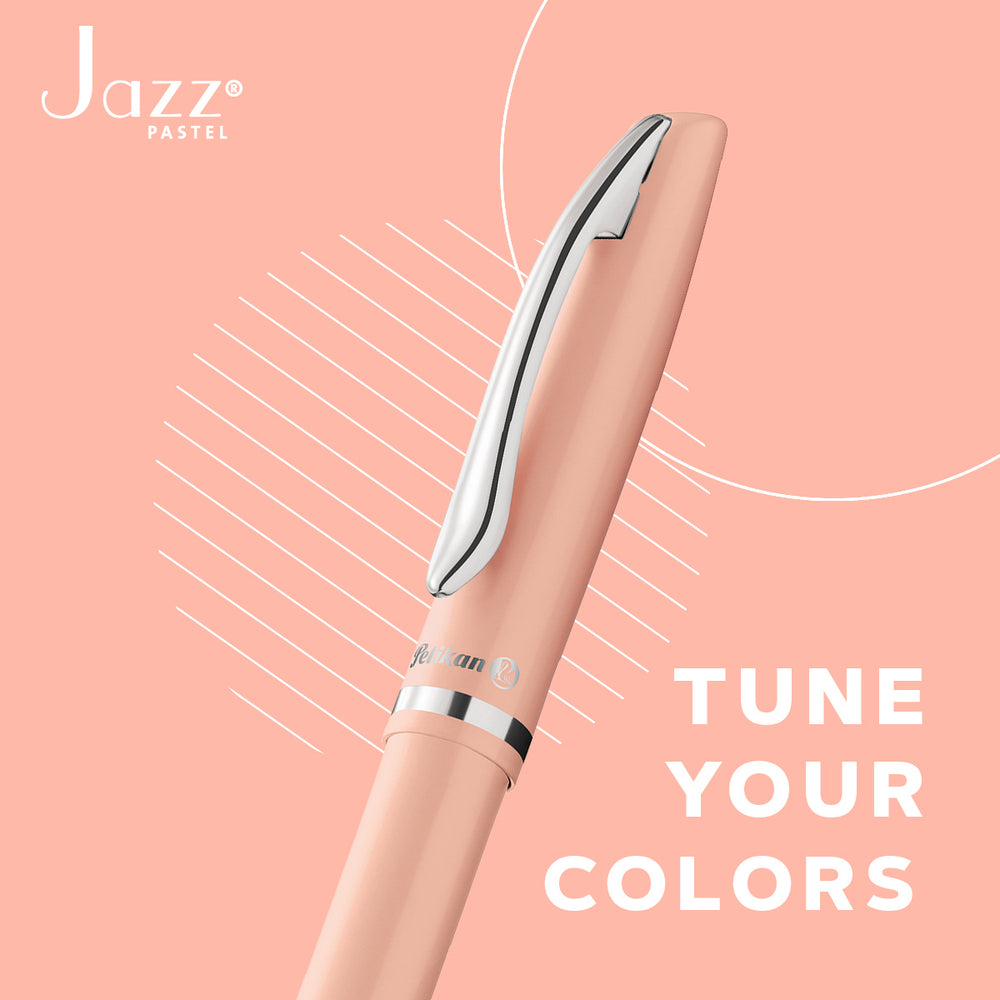 Pelikan Jazz Ballpoint Pen - Pastel Apricot Orange - Refill 337 Black / K35 K36 Gift Pen / {ORIGINAL} - RetailsON.com (Premium Retail Collections)