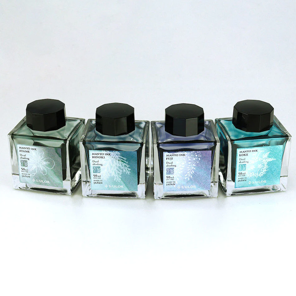 Sailor Manyo Ink – Ayame - 50ml Bottle / Fountain Pen Ink Bottle (ORIGINAL) - RetailsON.com (Premium Retail Collections)