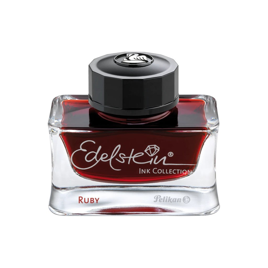 Pelikan Edelstein 50ml Ink Bottle - Ruby / Fountain Pen Ink Bottle 1pc (ORIGINAL) - RetailsON.com (Premium Retail Collections)