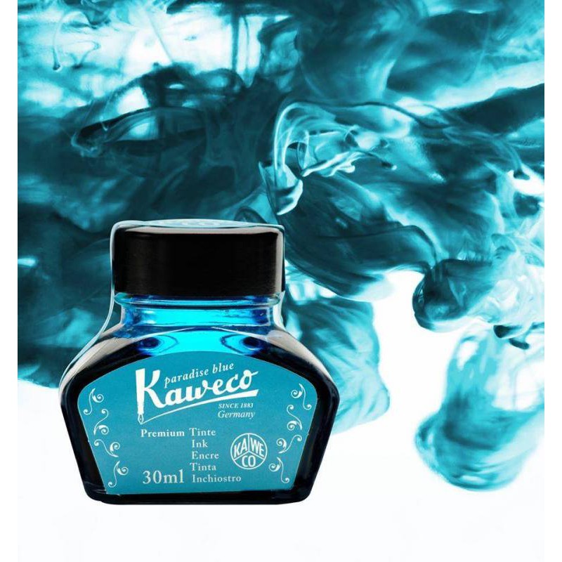 Kaweco Ink Bottle (30ml) - Paradise Blue / Fountain Pen Ink Bottle 1pc (ORIGINAL) / [RetailsON] - RetailsON.com (Premium Retail Collections)