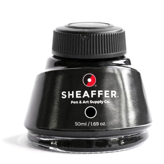 Sheaffer Skrip Ink Bottle 50ml Black / Fountain Pen Ink Bottle Black (ORIGINAL) - RetailsON.com (Premium Retail Collections)