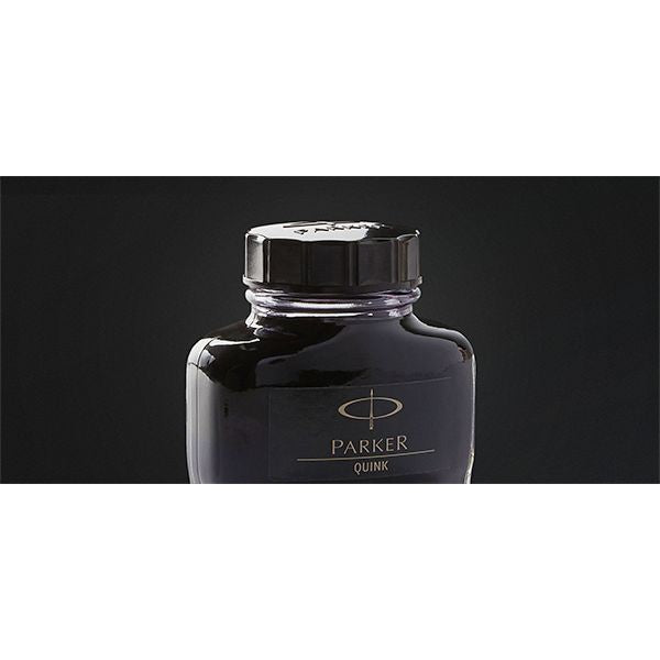 Parker Quink Ink Bottle 57ml Black / Fountain Pen Ink Bottle 1pc Black (ORIGINAL) - RetailsON.com (Premium Retail Collections)