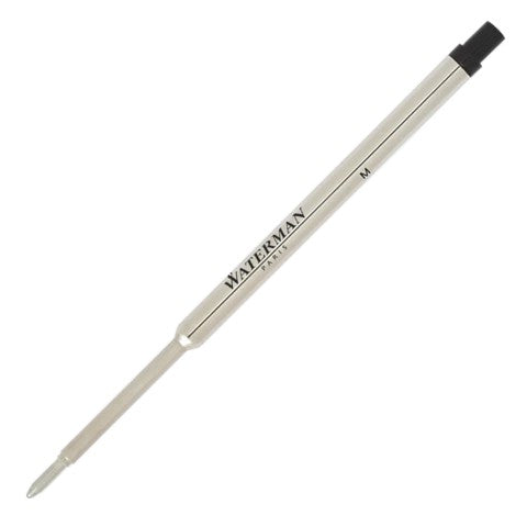 Waterman Refill Ballpoint Black - Medium (M) / Ball Point Pen Refill 1pc Black (ORIGINAL) - RetailsON.com (Premium Retail Collections)