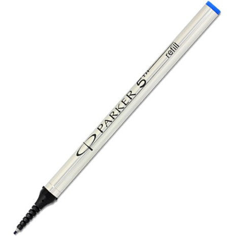 Parker Refill 5th Mode Blue - Medium (M) (Quinkflow) / Fibre Tip Pen Refill 1pc Blue (ORIGINAL) - RetailsON.com (Premium Retail Collections)